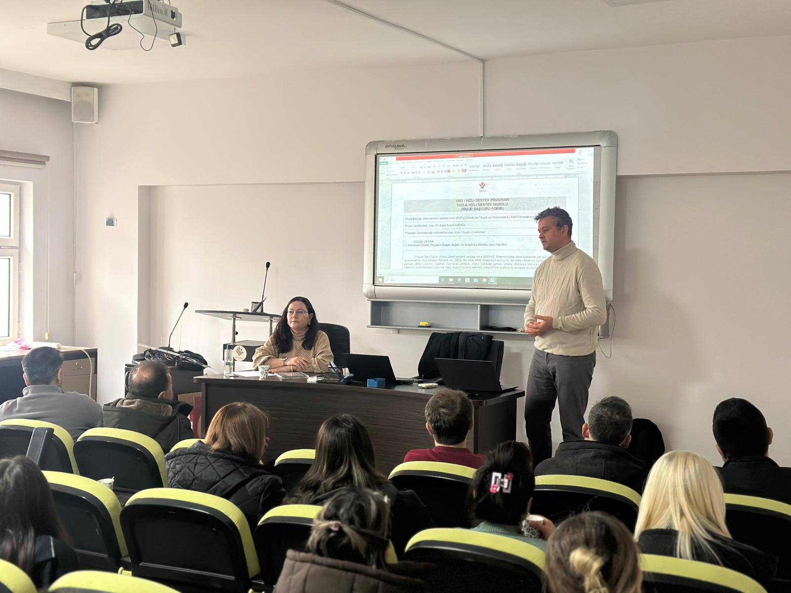 Teknik Bilimler Meslek Yüksekokulunda Proje Yazma Eğitimi Gerçekleştirildi